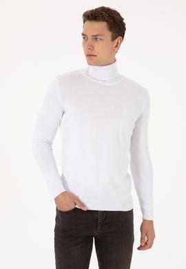 Erkek Beyaz Basic Kazak - 50307760005