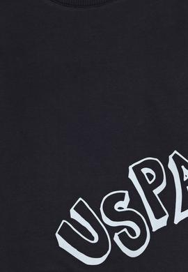 Erkek Çocuk Siyah Bisiklet Yaka Basic Sweatshirt - 50313979075