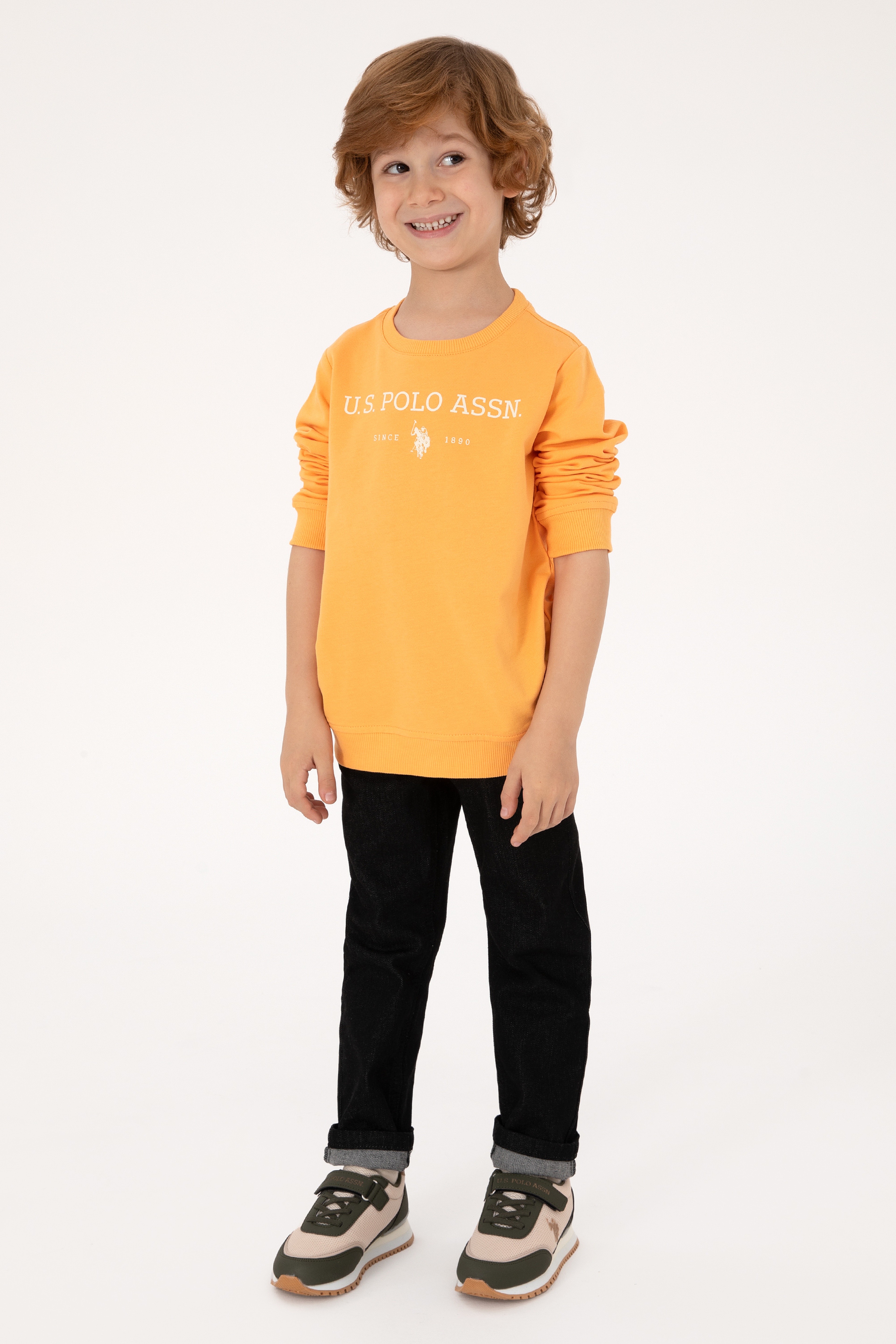 Erkek Çocuk Mango Bisiklet Yaka Sweatshirt
