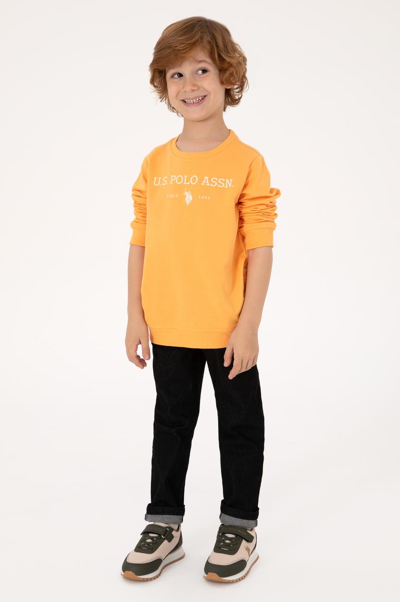 Erkek Çocuk Mango Bisiklet Yaka Sweatshirt