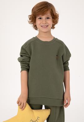 Erkek Çocuk Haki Pijama Takımı - 50318689003