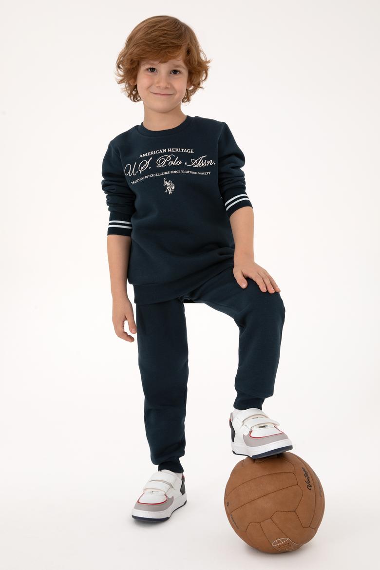 Erkek Çocuk Lacivert Pijama Takımı