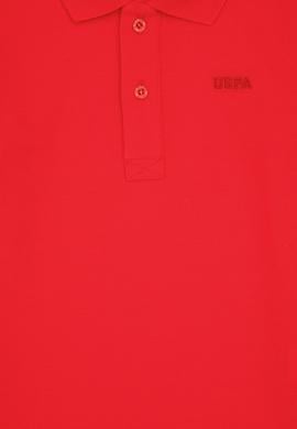 Erkek Çocuk Kırmızı Basic Polo Yaka Sweatshirt - 50313790070