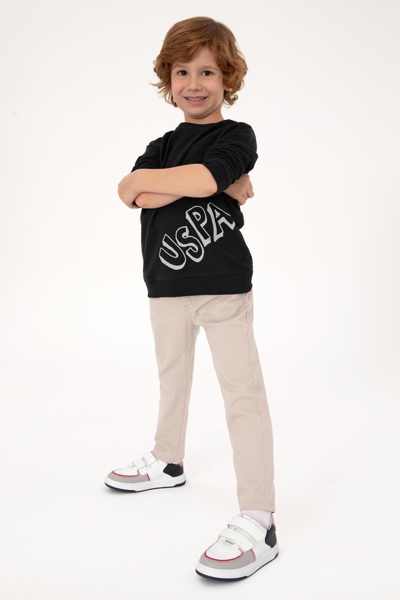 Erkek Çocuk Taş Kanvas Pantolon