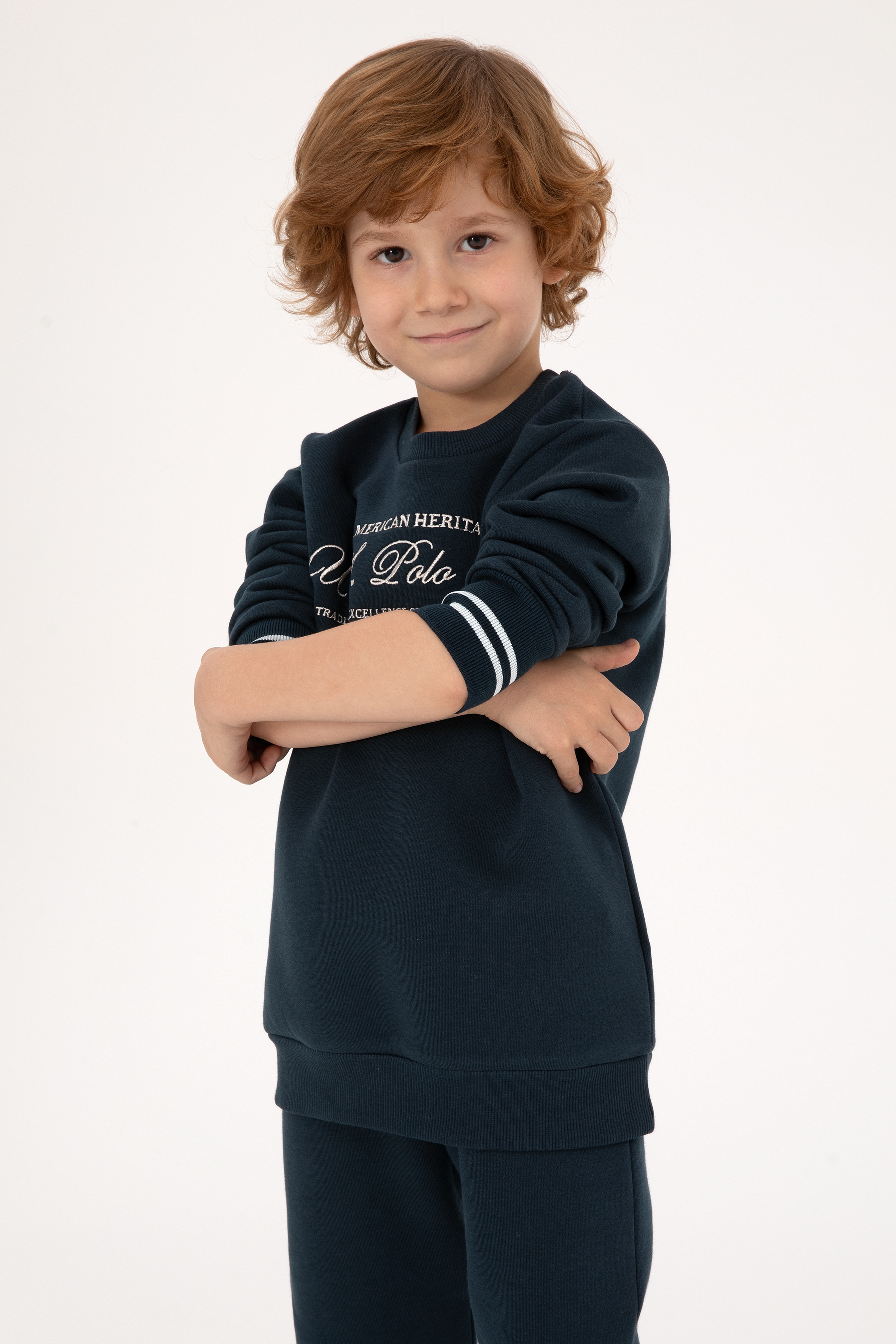 Erkek Çocuk Lacivert Pijama Takımı