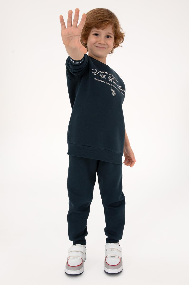 Erkek Çocuk Lacivert Pijama Takımı