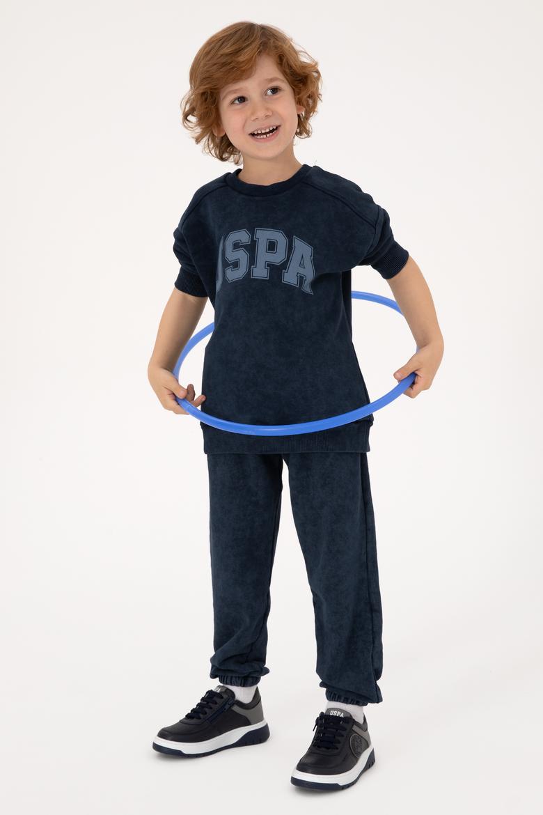 Erkek Çocuk Lacivert Pijama Takımı