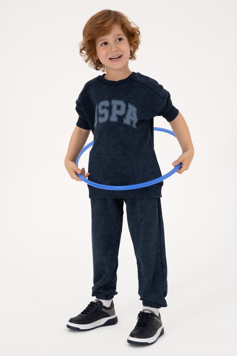 Erkek Çocuk Lacivert Pijama Takımı
