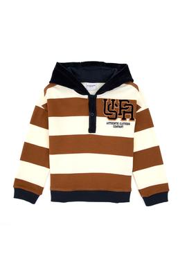Erkek Çocuk Camel Kapüşonlu Sweatshirt - 50308539030