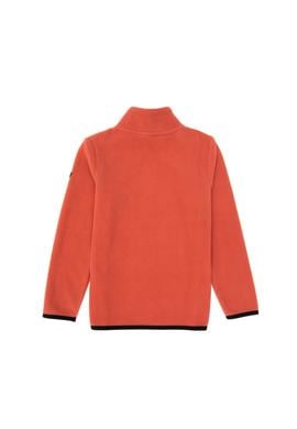 Erkek Çocuk Gül Kurusu Fermuarlı Yaka Sweatshirt - 50313841040