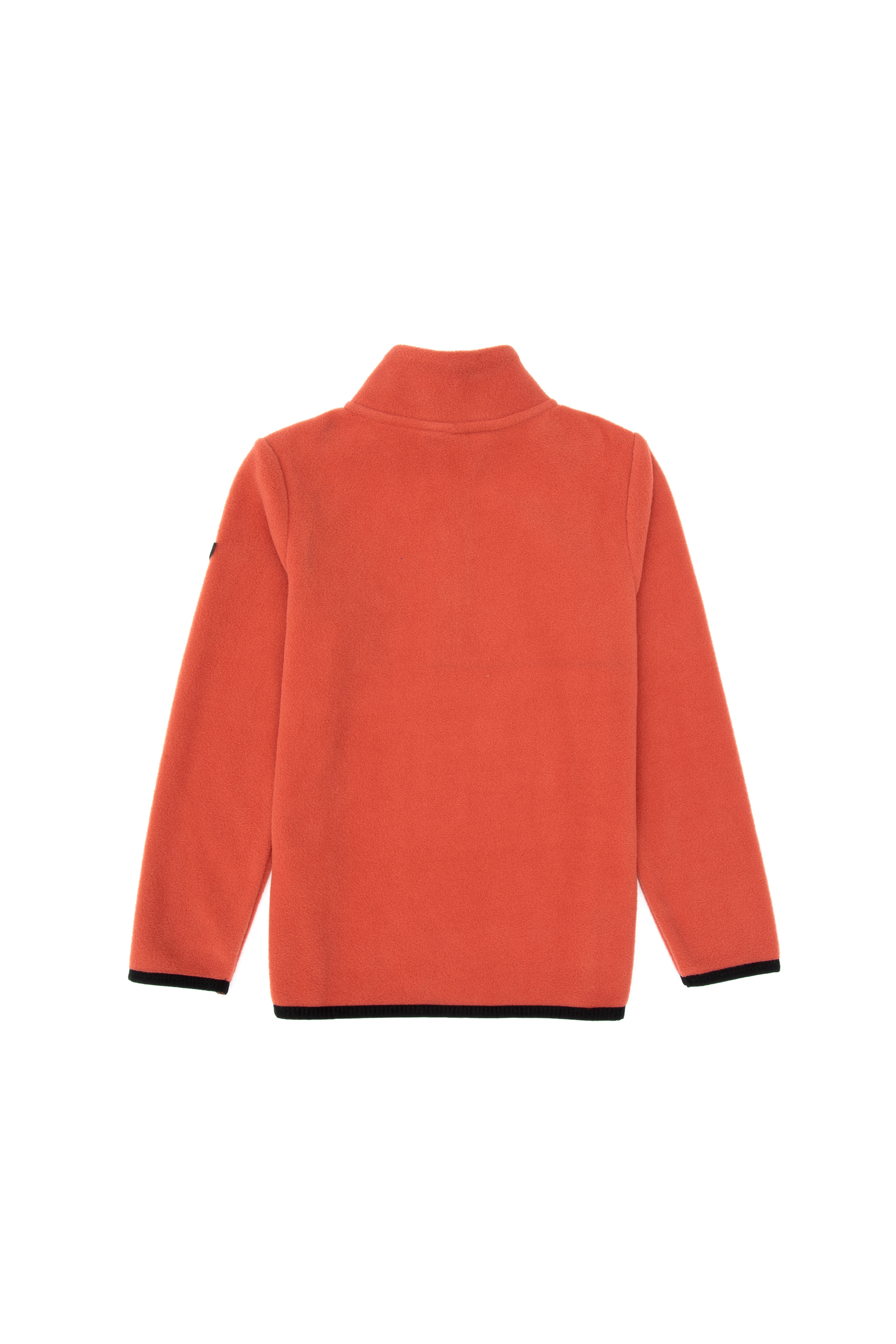 Erkek Çocuk Gül Kurusu Yarım Fermuarlı Polar Sweatshirt - Image 4