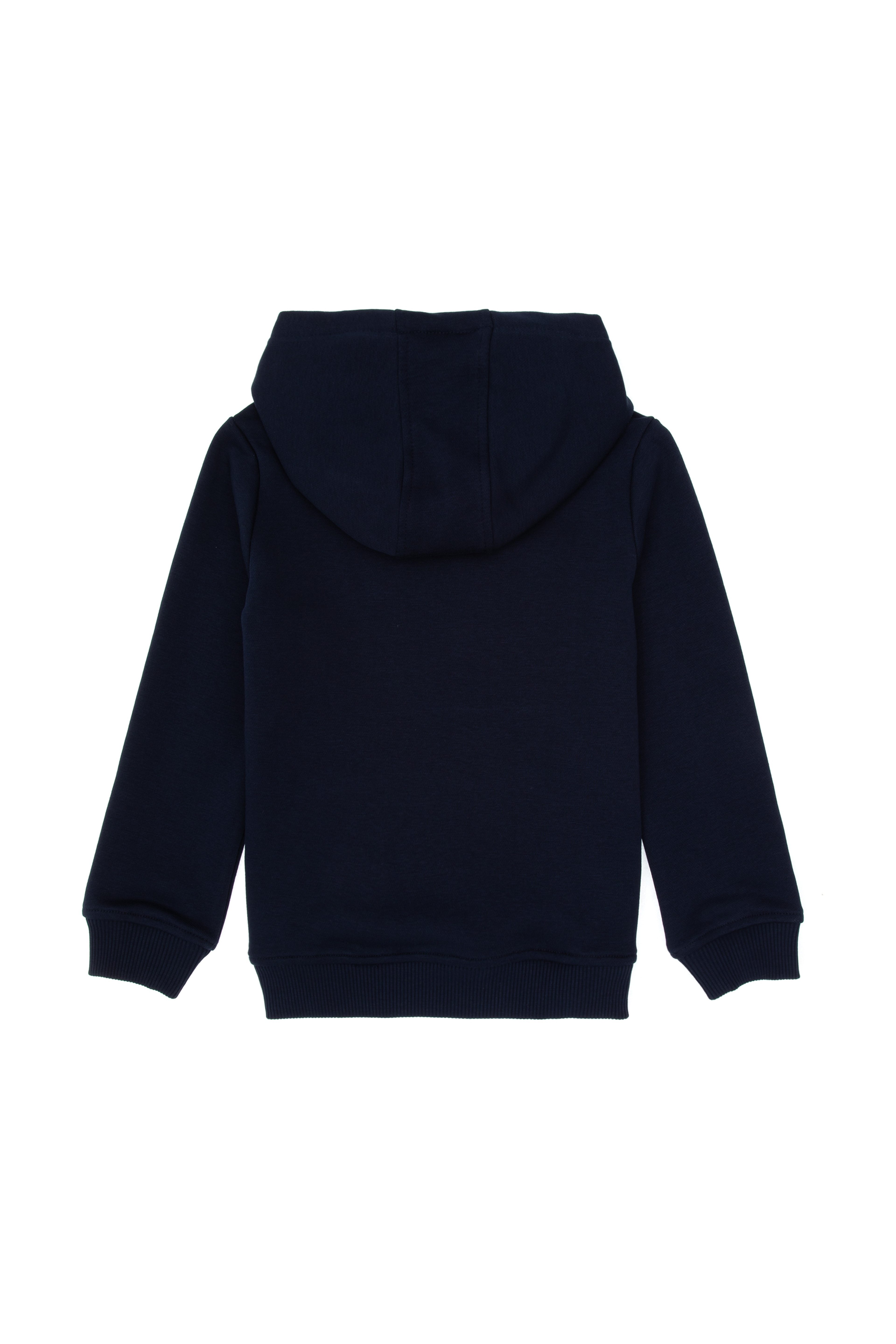 Erkek Çocuk Lacivert Basic Kapüşonlu Sweatshirt