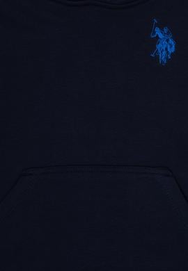 Erkek Çocuk Lacivert Basic Kapüşonlu Sweatshirt - 50313980009