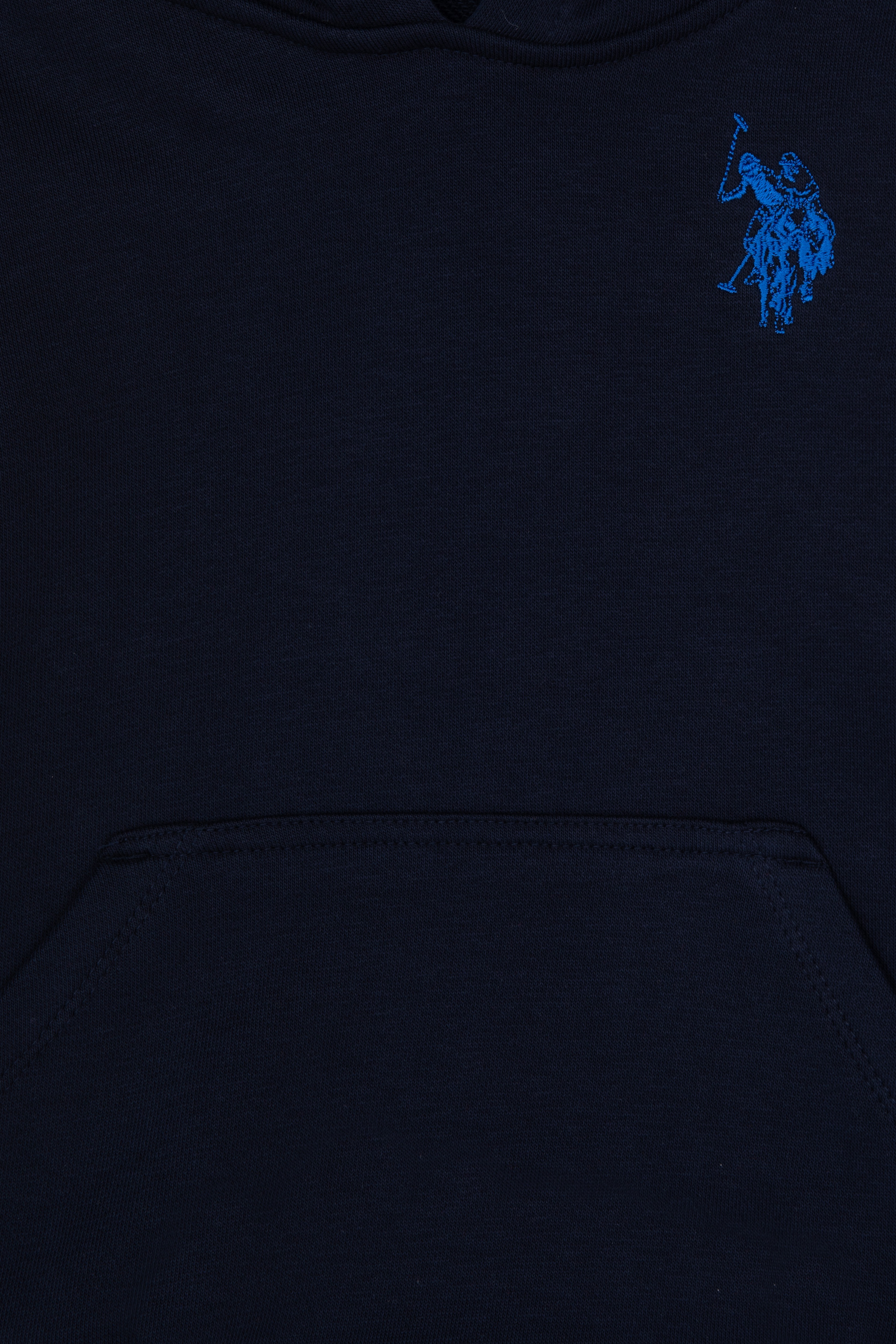 Erkek Çocuk Lacivert Basic Kapüşonlu Sweatshirt - Image 5