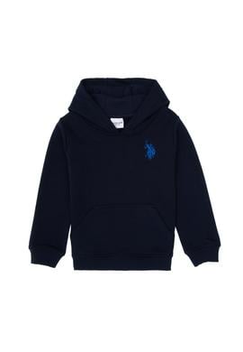 Erkek Çocuk Lacivert Basic Kapüşonlu Sweatshirt - 50313980009