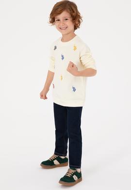 Erkek Çocuk Yeşil Jean Pantolon - 50316703012