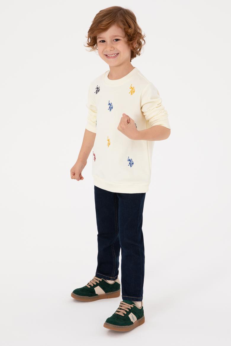 Erkek Çocuk Yeşil Jean Pantolon - 50316703012