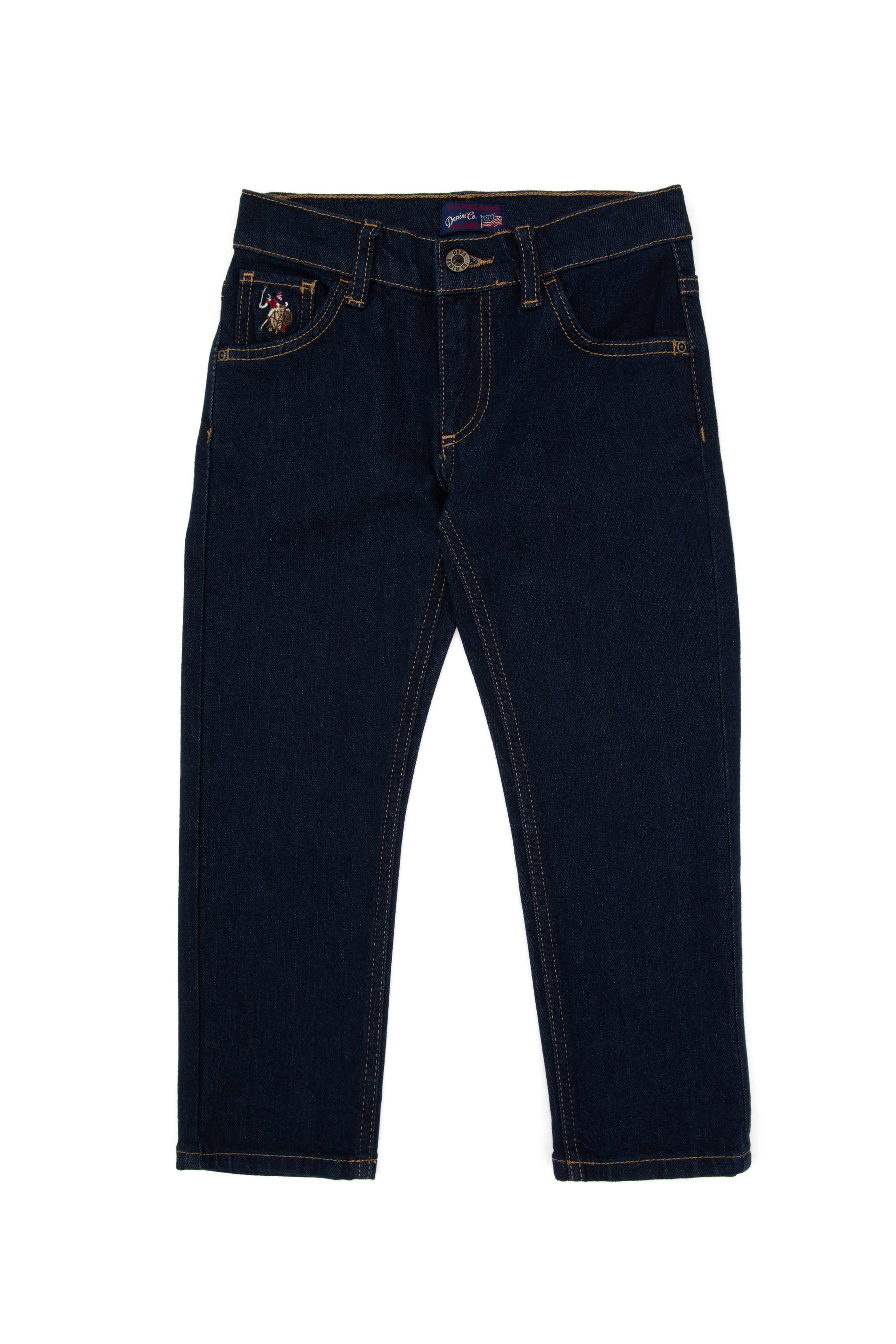 Erkek Çocuk Yeşil Jean Pantolon - Image 4