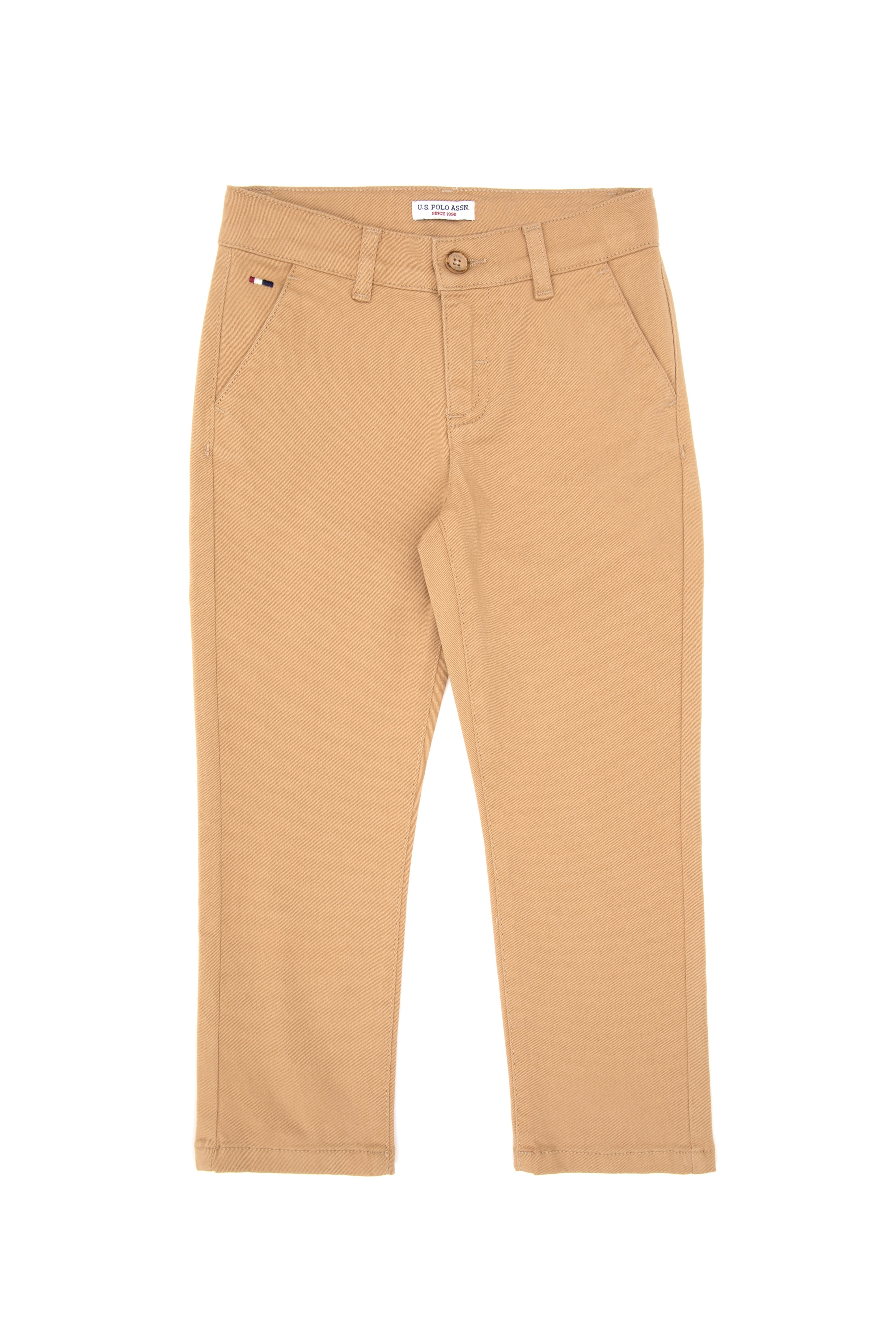 Erkek Çocuk Camel Kanvas Pantolon - Image 4