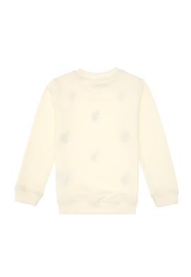 Erkek Çocuk Krem Bisiklet Yaka Sweatshirt - 50316501014