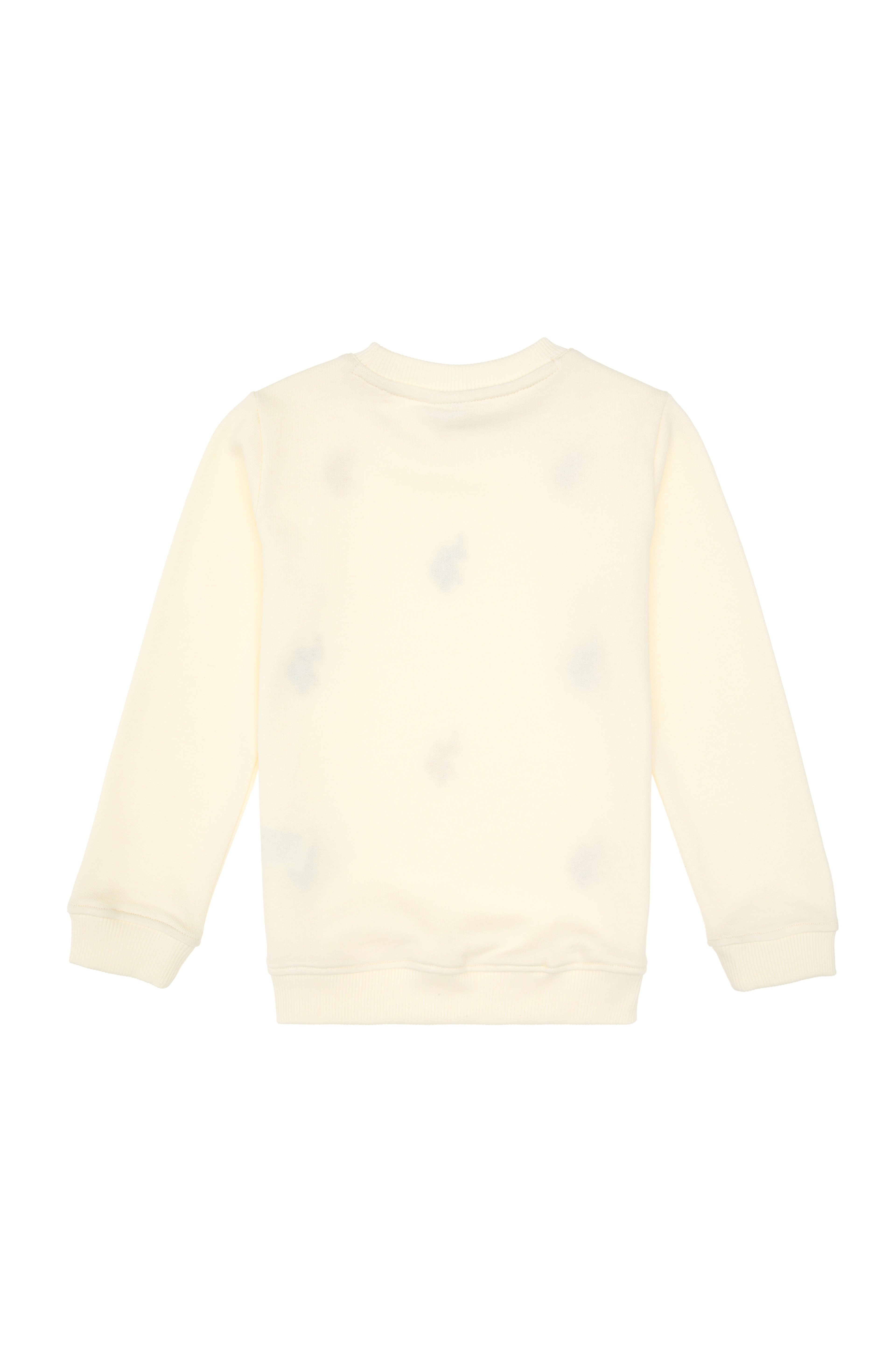 Erkek Çocuk Krem Bisiklet Yaka Sweatshirt - Image 5