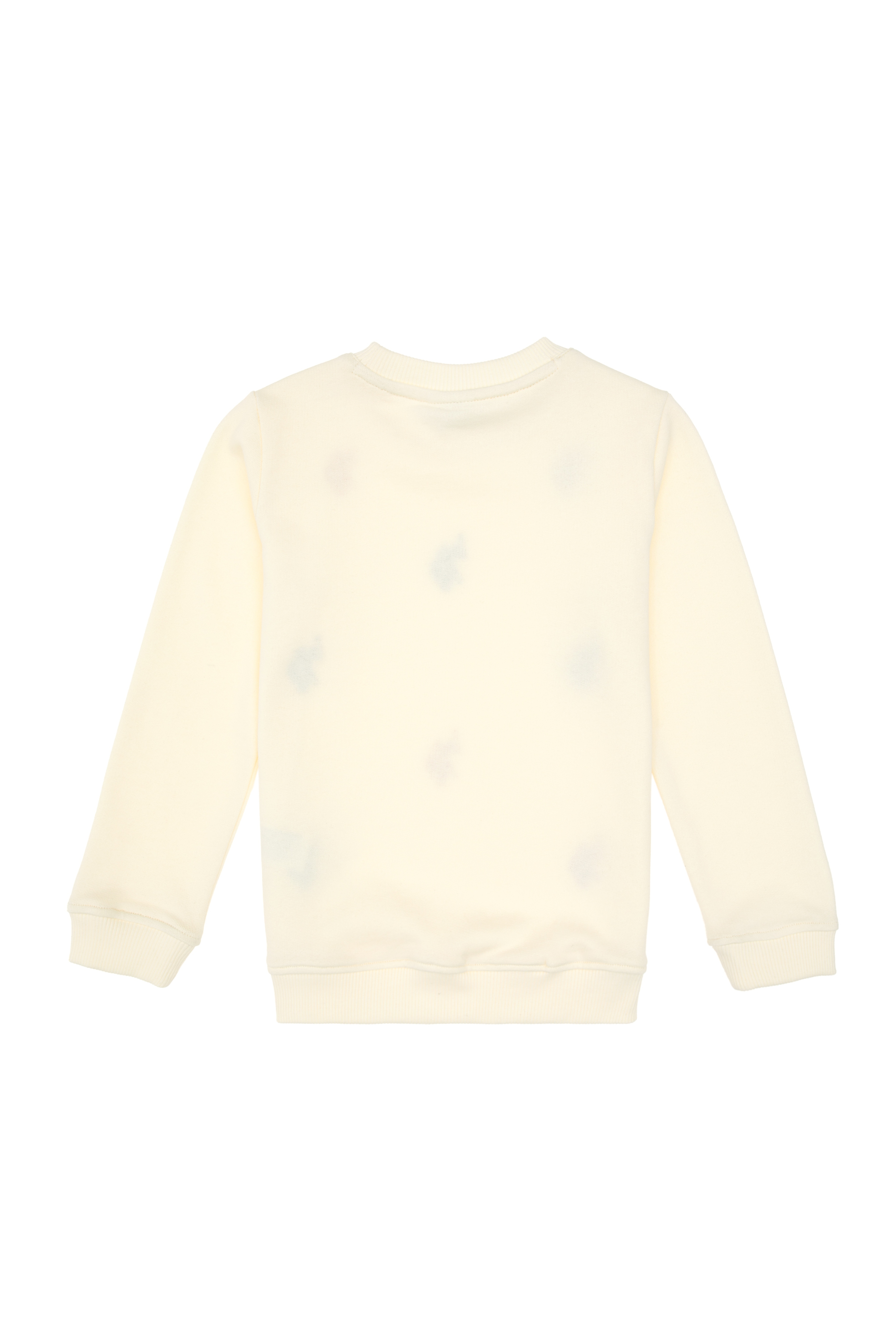 Erkek Çocuk Krem Bisiklet Yaka Sweatshirt