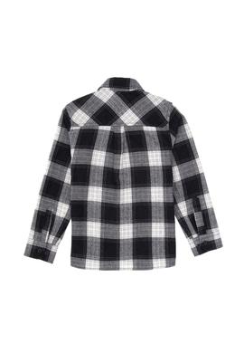 Erkek Çocuk Siyah Uzun Kollu Gömlek - 50316669013