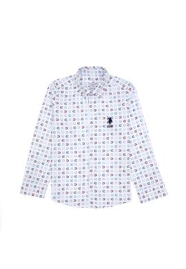 Erkek Çocuk Beyaz Uzun Kollu Gömlek - 50316682009