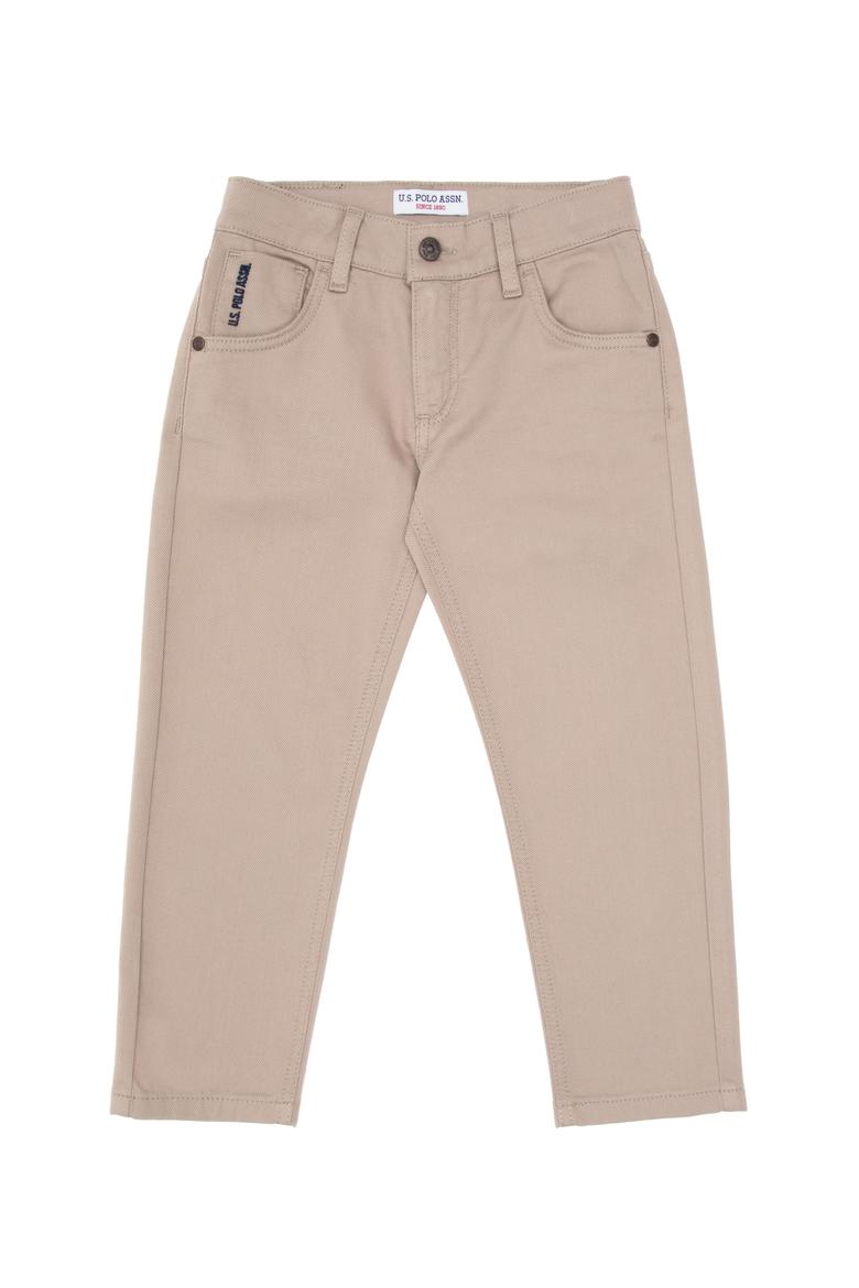 Erkek Çocuk Koyu Bej Kanvas Pantolon - 50317206041