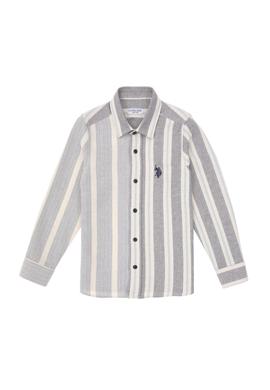 Erkek Çocuk Saks Uzun Kollu Gömlek - 50316691002