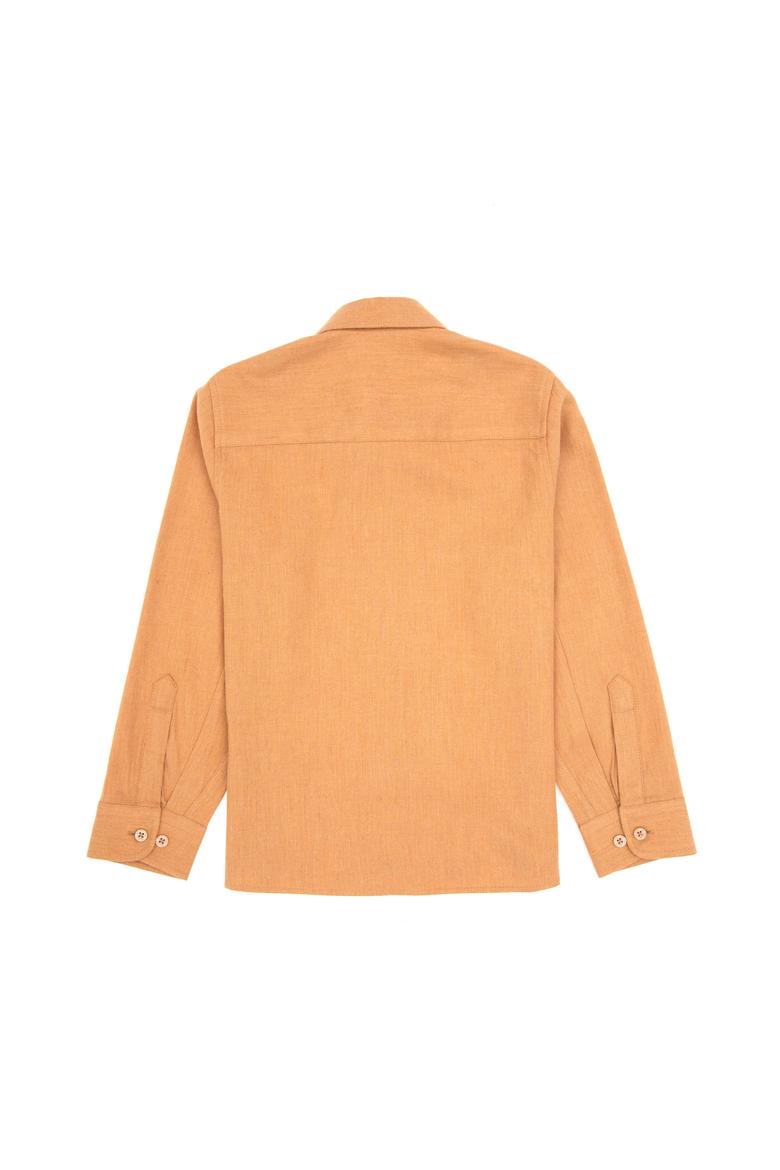 Erkek Çocuk Camel Uzun Kollu Basic Gömlek - 50316769150