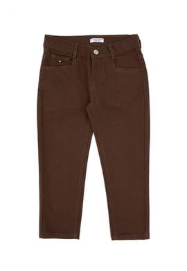 Erkek Çocuk Kahverengi Kanvas Pantolon - 50317273018