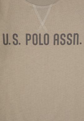 Erkek Çocuk Açık Haki Bisiklet Yaka Sweatshirt - 50314939062