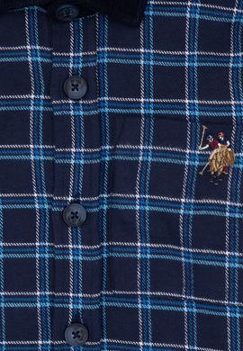 Erkek Çocuk İndigo Uzun Kollu Gömlek - 50316674046