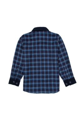 Erkek Çocuk İndigo Uzun Kollu Gömlek - 50316674046