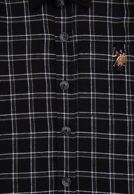 Erkek Çocuk Gri Uzun Kollu Gömlek - 50316674022