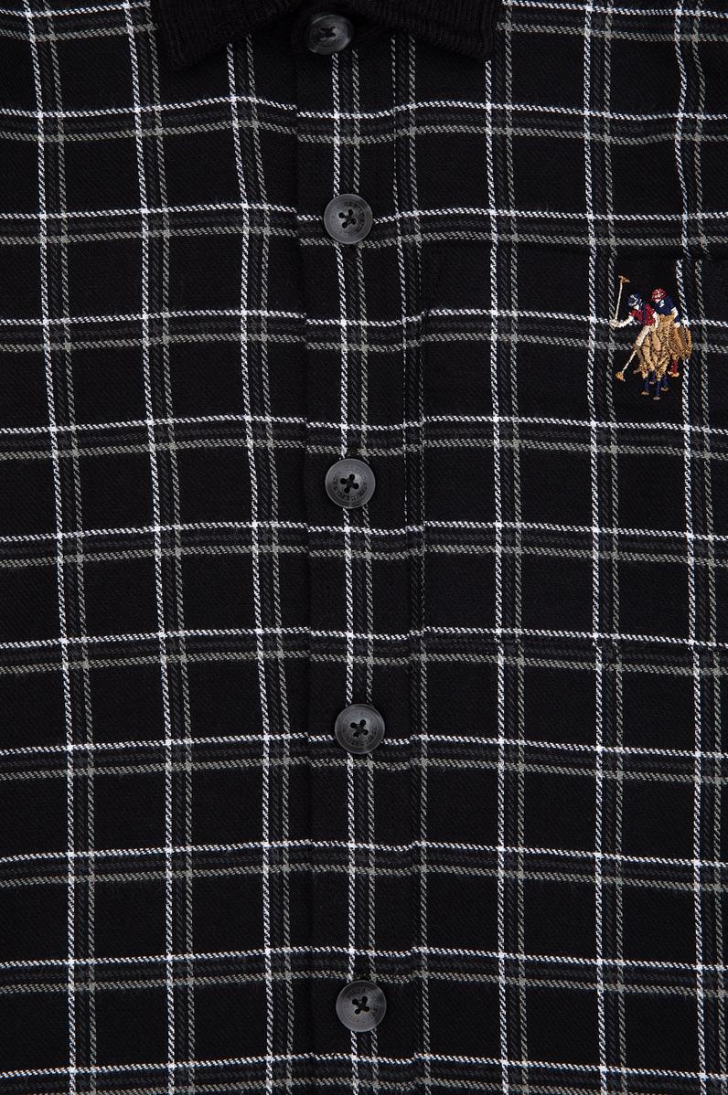 Erkek Çocuk Gri Uzun Kollu Gömlek