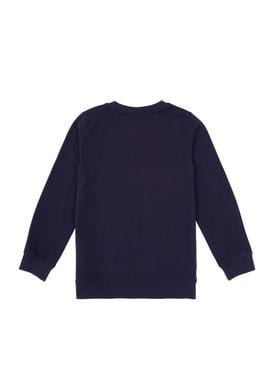 Erkek Çocuk Mürdüm Bisiklet Yaka Sweatshirt - 50314939035