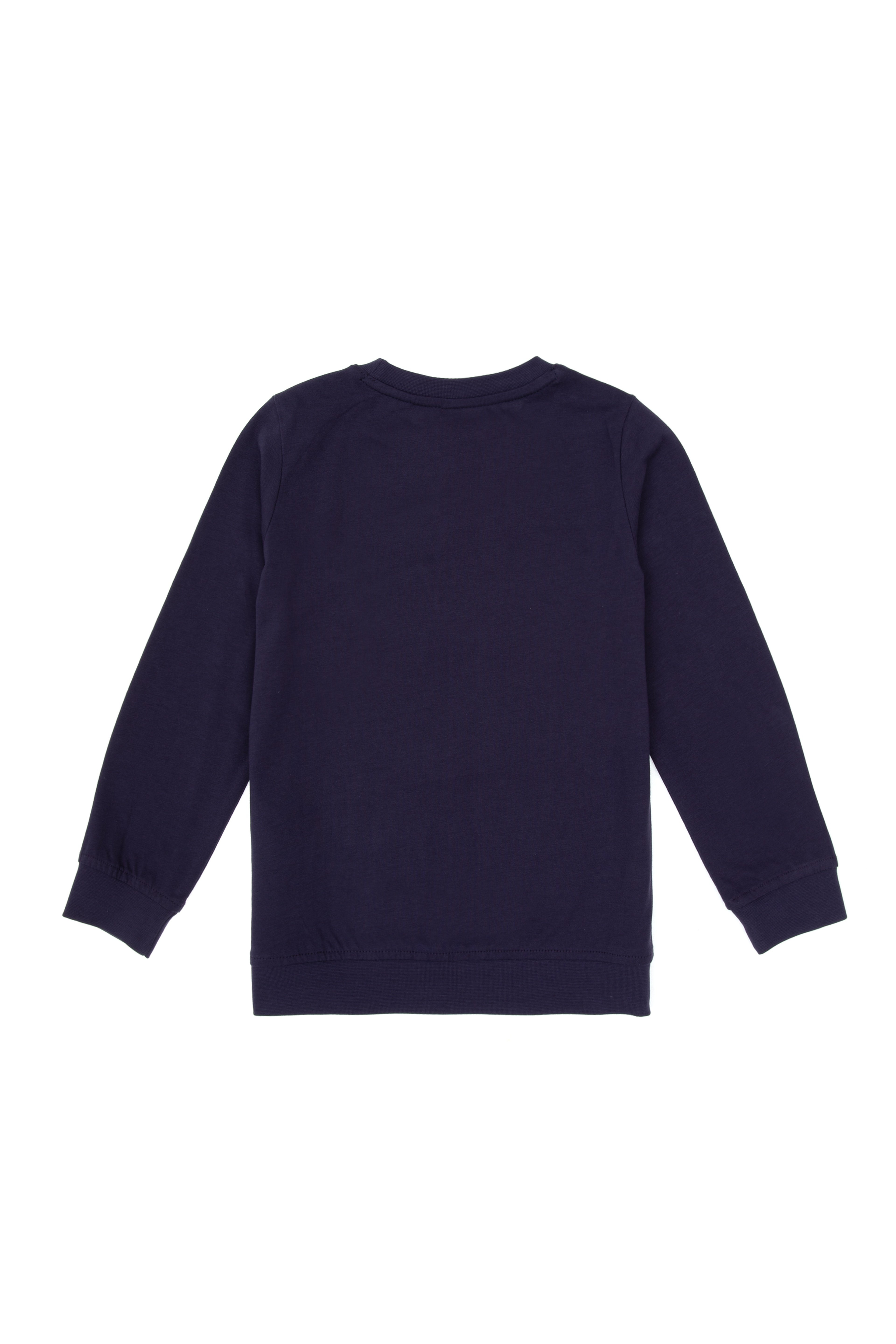 Erkek Çocuk Mürdüm Bisiklet Yaka Sweatshirt
