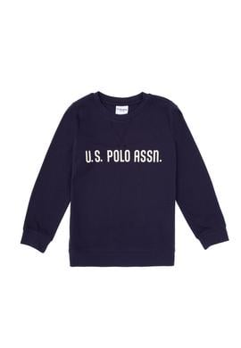 Erkek Çocuk Mürdüm Bisiklet Yaka Sweatshirt - 50314939035