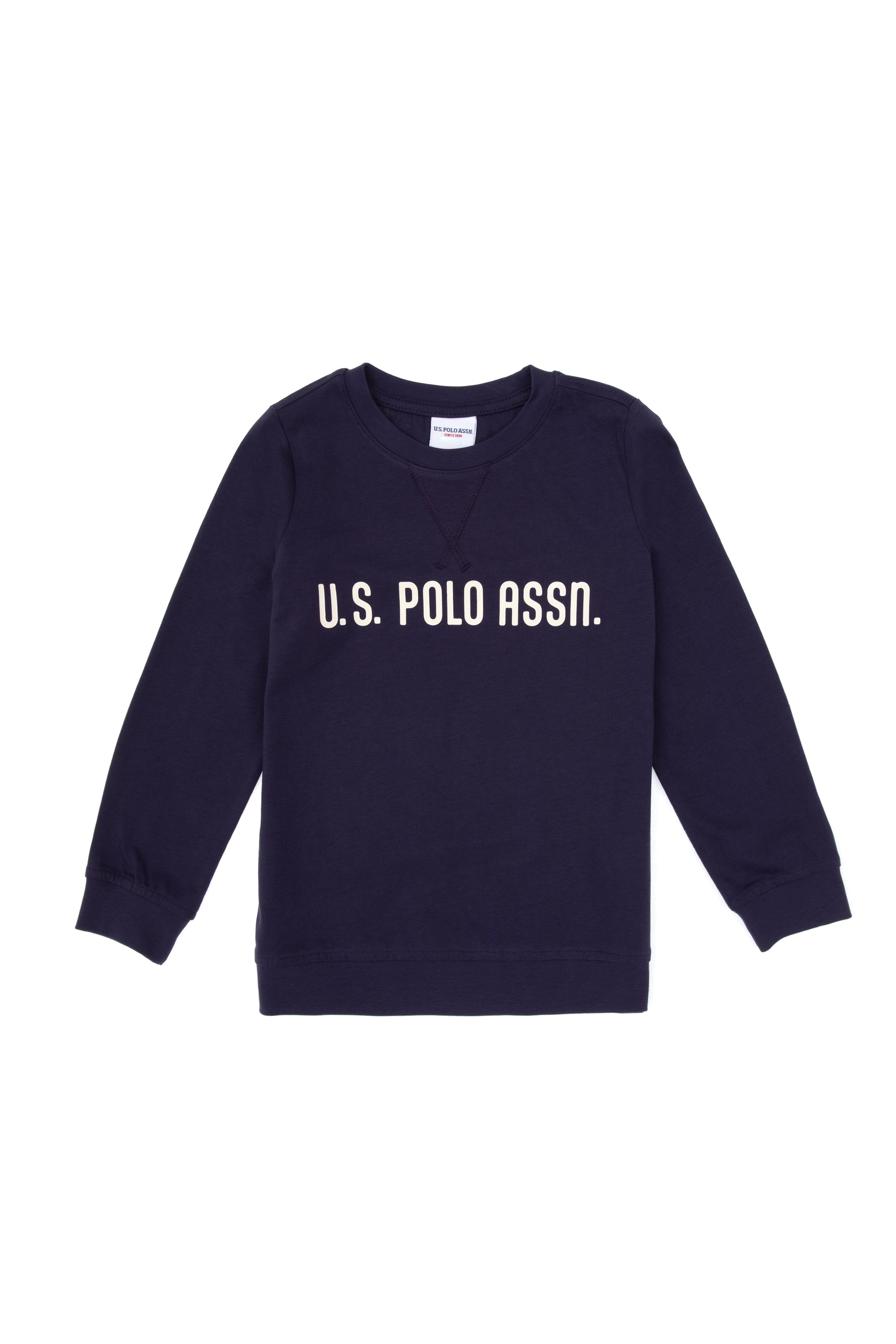 Erkek Çocuk Mürdüm Bisiklet Yaka Sweatshirt - Image 3