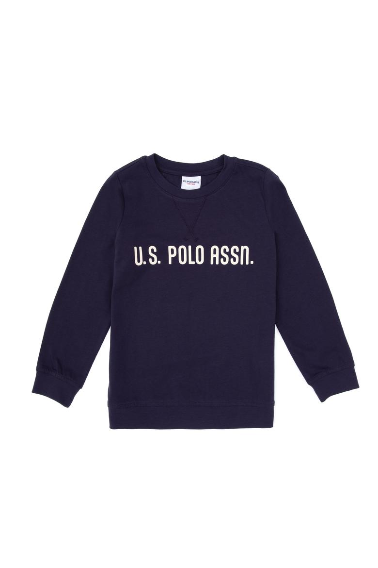 Erkek Çocuk Mürdüm Bisiklet Yaka Sweatshirt - 50314939035