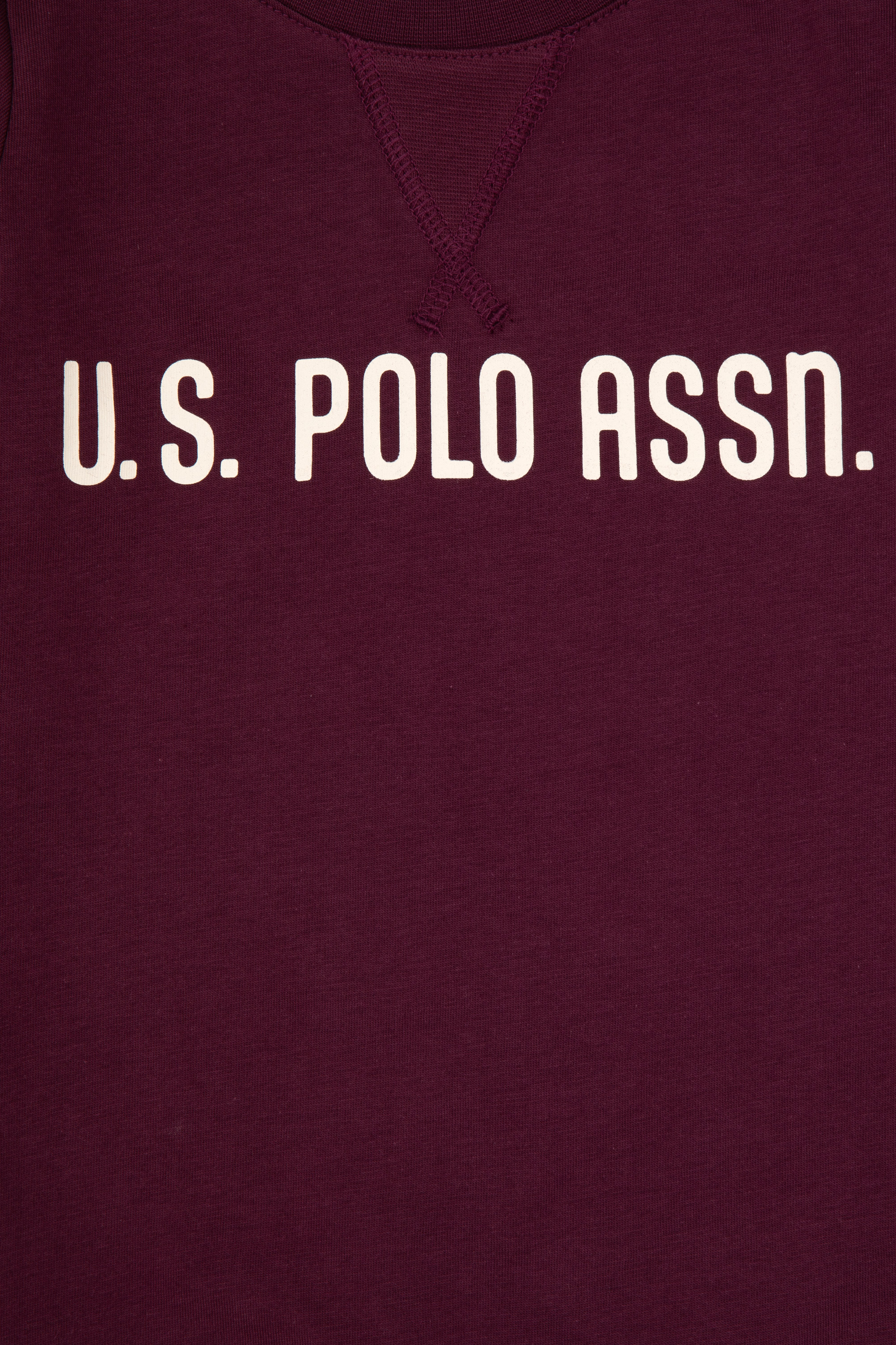 Erkek Çocuk Bordo Bisiklet Yaka Sweatshirt - Image 5