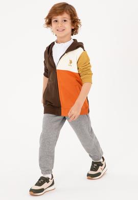 Erkek Çocuk Gri Melanj Eşofman Altı - 50313976045