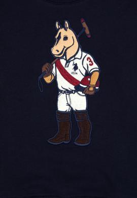 Erkek Çocuk Lacivert Bisiklet Yaka Sweatshirt - 50316472001