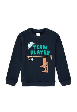 Erkek Çocuk Açık Lacivert Sweatshirt - 50316510003