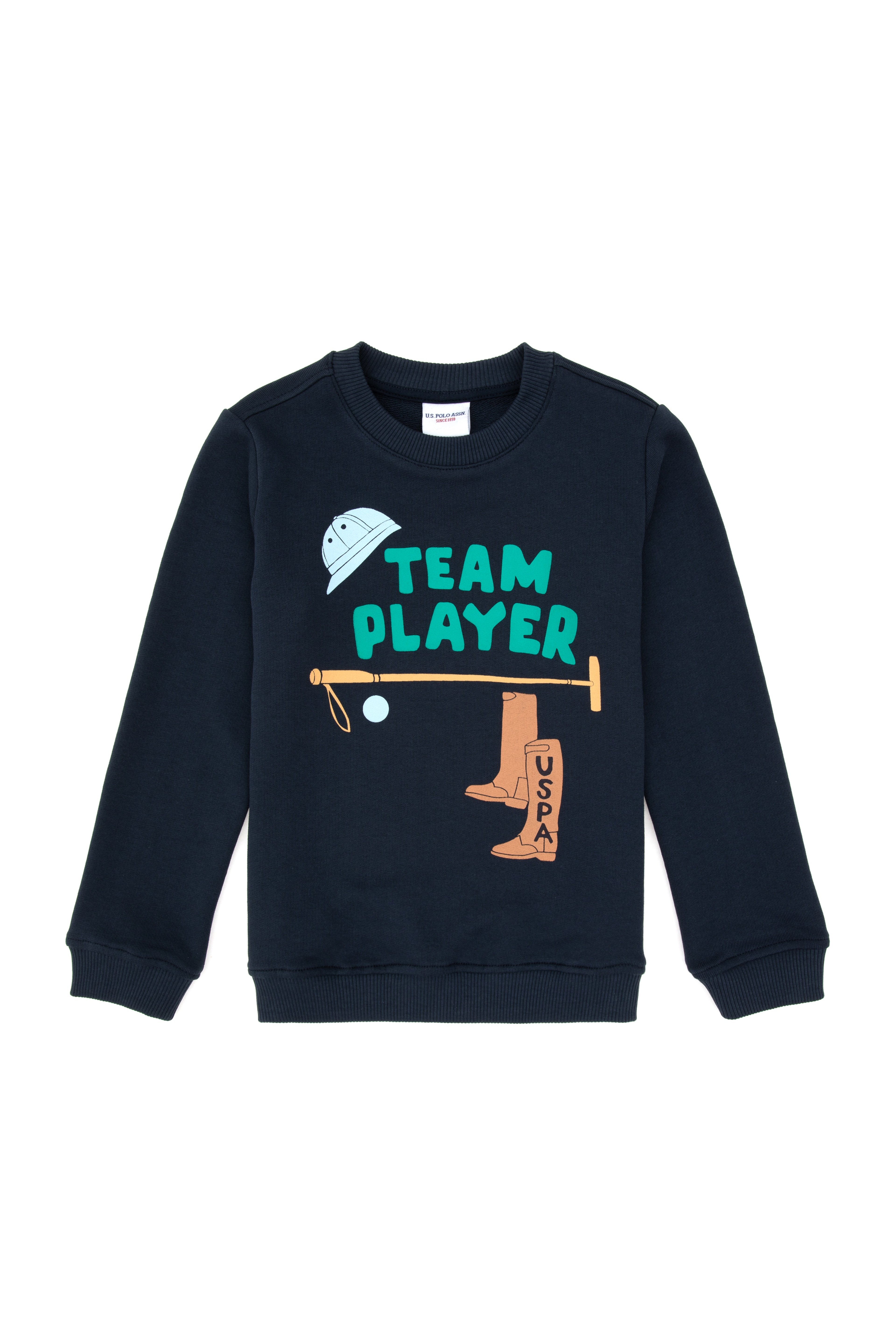Erkek Çocuk Açık Lacivert Sweatshirt - Image 3