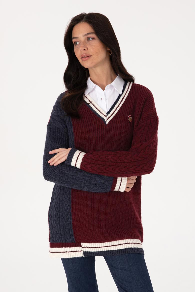 Kadın Lacivert Kazak - 50309873004