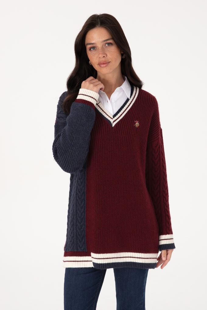 Kadın Lacivert Kazak