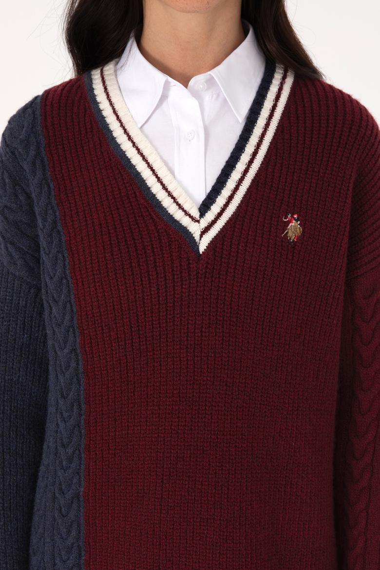 Kadın Lacivert Kazak - 50309873004